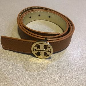 Tory Burch brown/tan belt